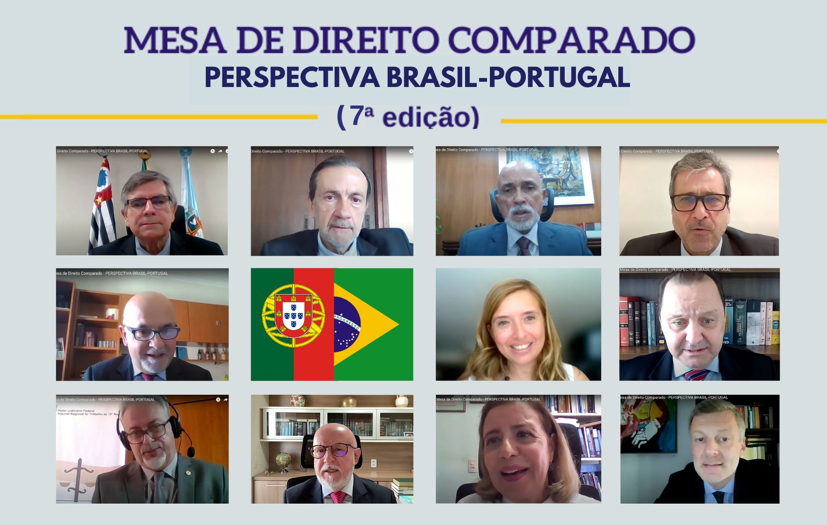 No momento você está vendo VPJ promove nova edição da Mesa de Direito Comparado com juristas brasileiros e portugueses