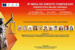 Leia mais sobre o artigo 8° Mesa de Direito Comparado tem como tema os sistemas jurídicos do Brasil e da Espanha