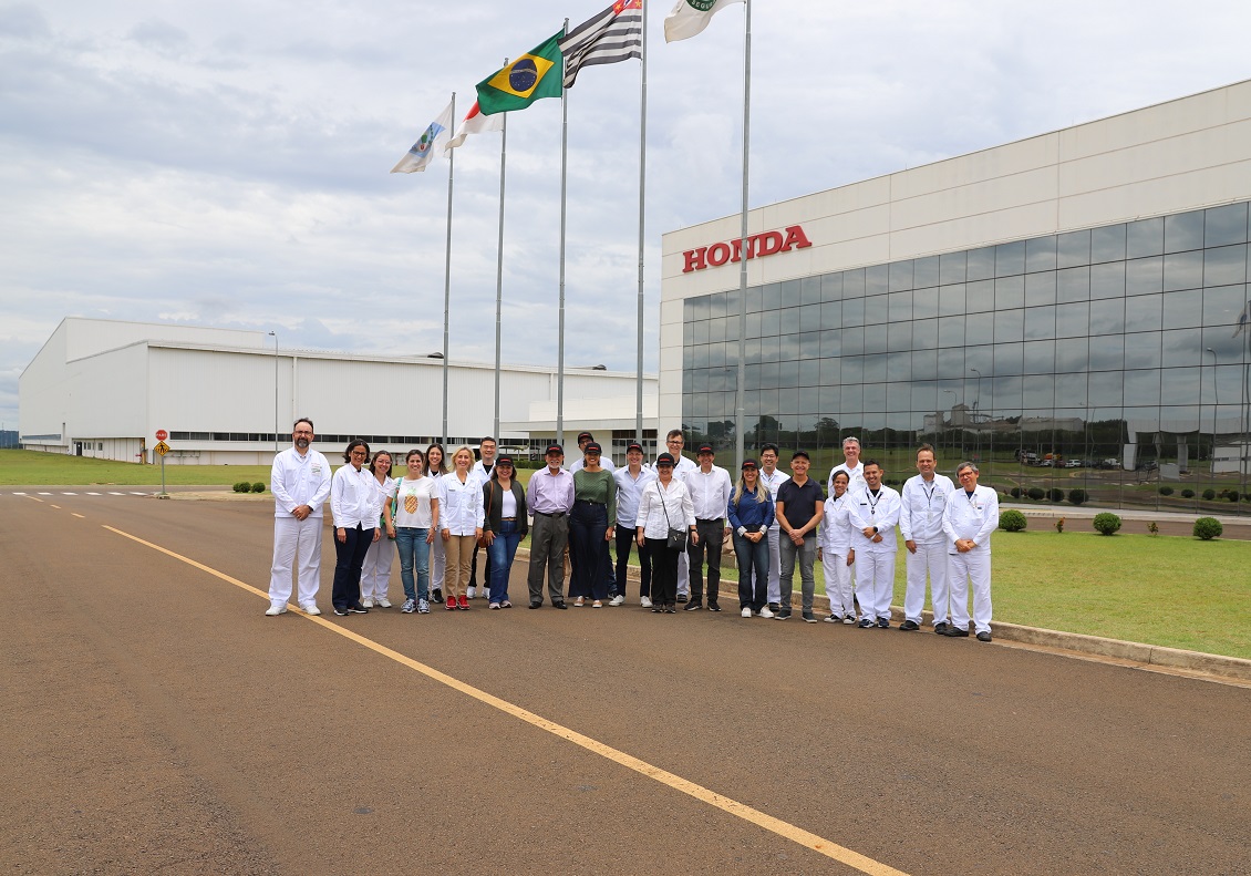 No momento você está vendo Magistrados do TRT-15 conhecem fábrica da Honda em Itirapina