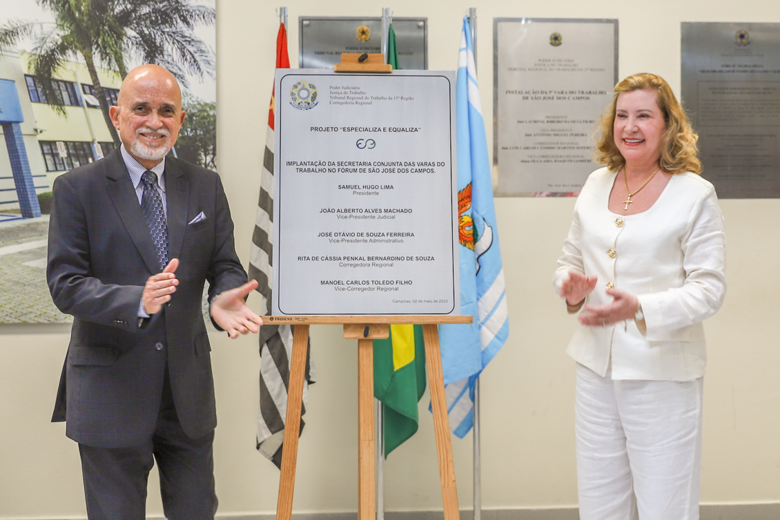No momento você está vendo Especializa & Equaliza: Secretaria Conjunta é inaugurada no Fórum Trabalhista de São José dos Campos