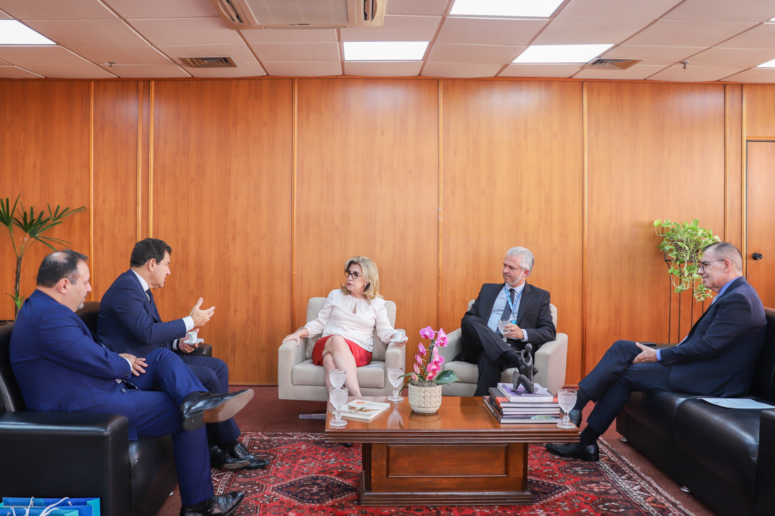 Leia mais sobre o artigo TRT-15 recebe visita de superintendentes da Caixa Econômica Federal