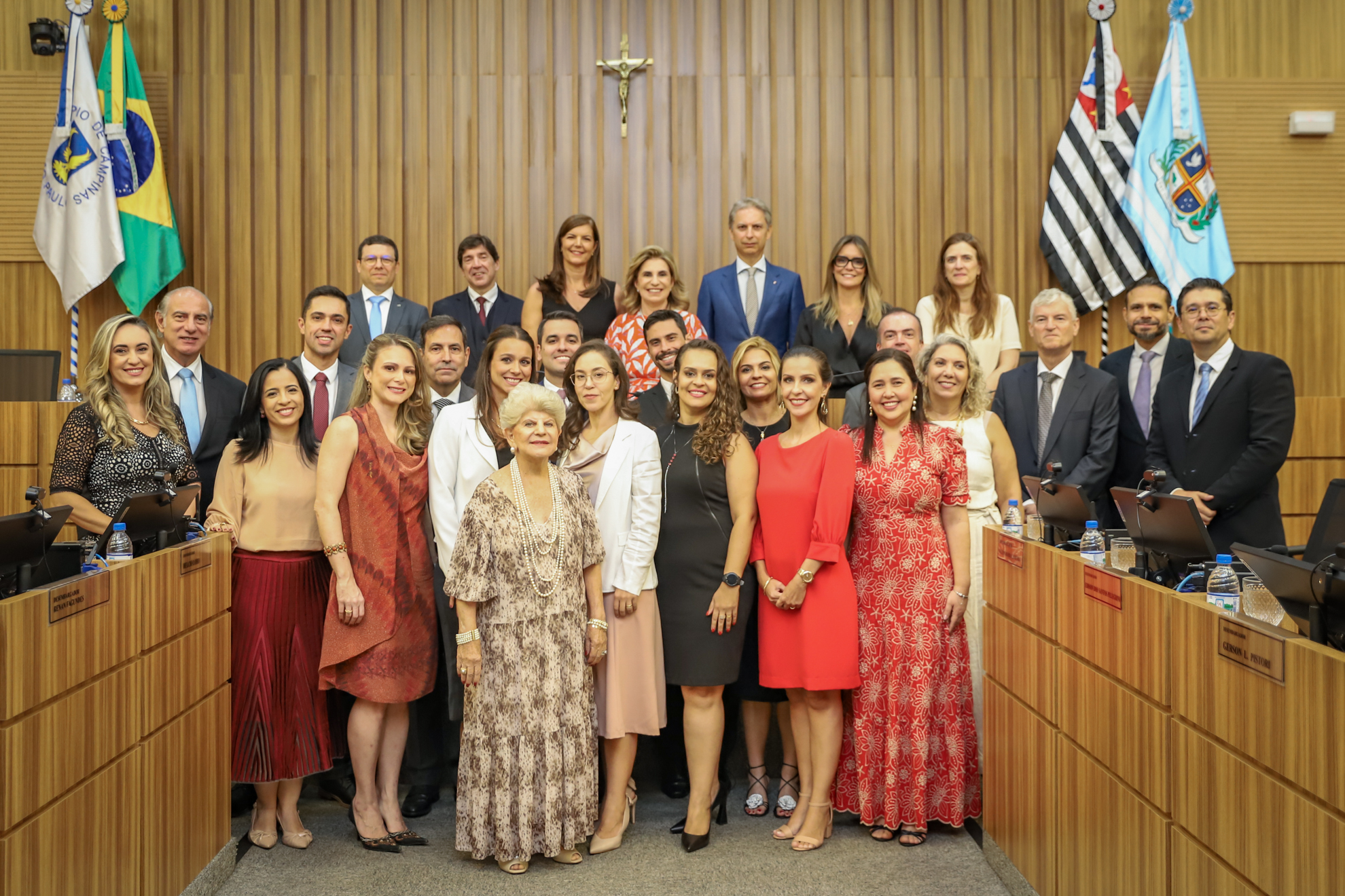 No momento você está vendo Novos dirigentes da Amatra XV e Esmat 15 tomam posse em cerimônia no TRT-15