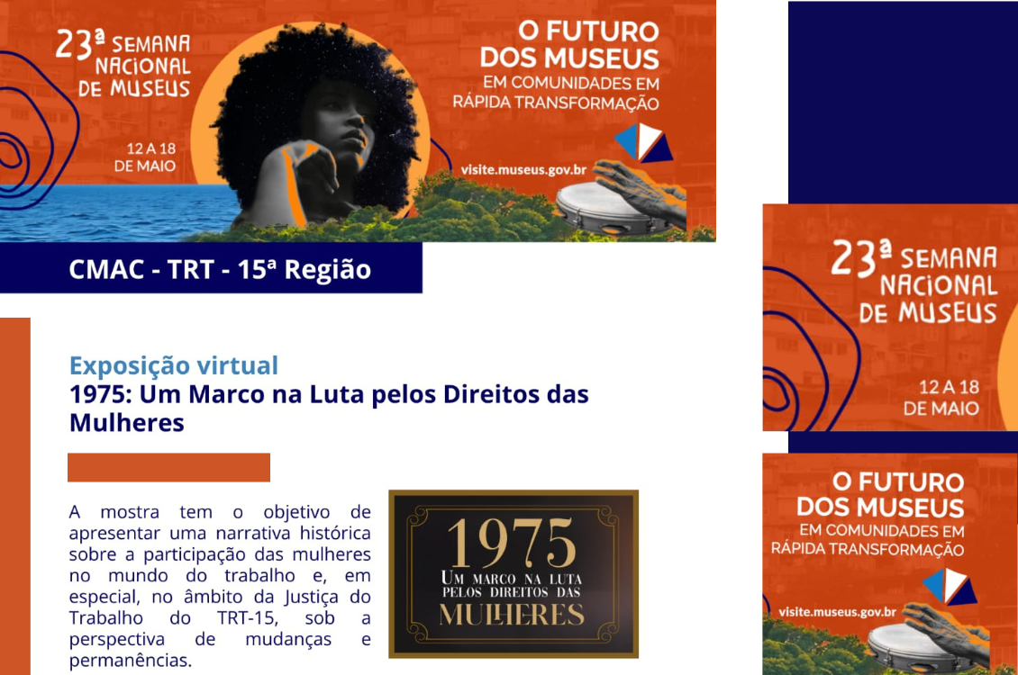 Leia mais sobre o artigo CMAC exibe mostra virtual sobre os direitos das mulheres, dentro da Semana Nacional de Museus