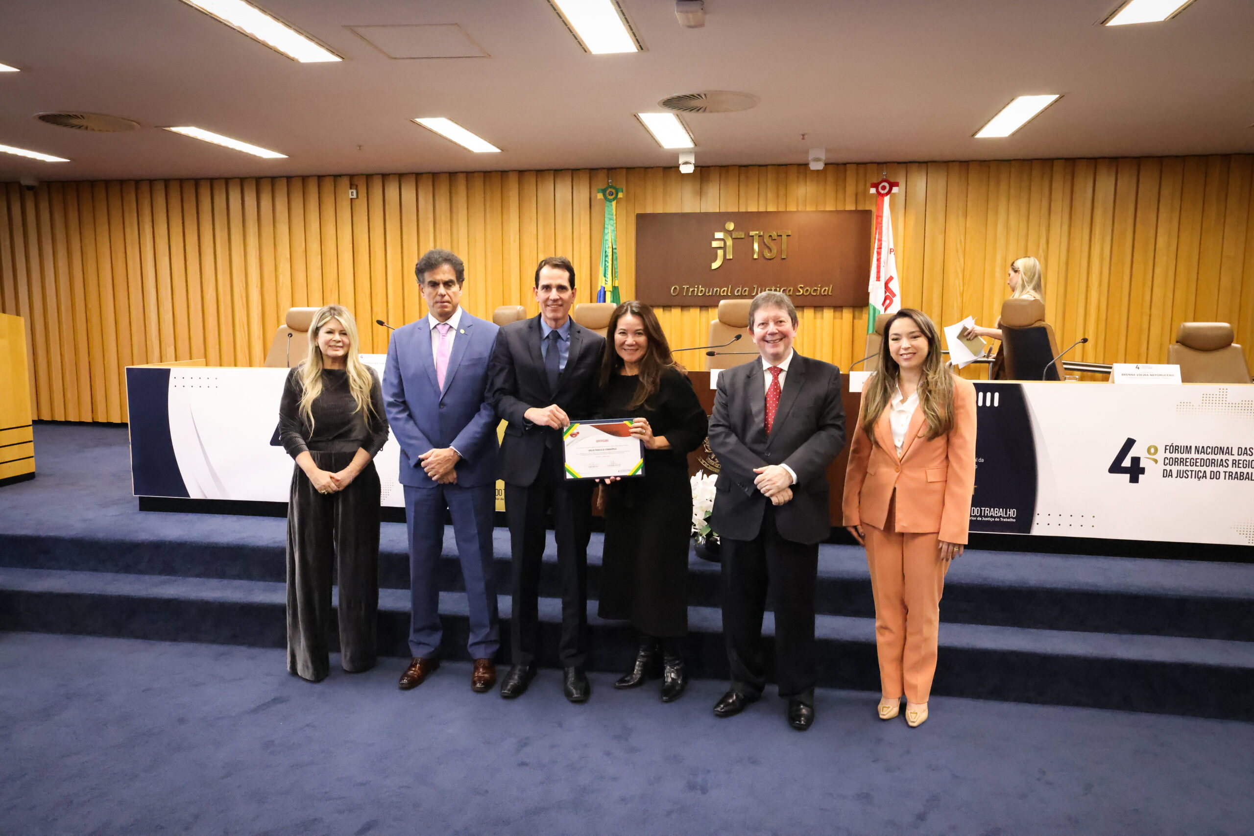 No momento você está vendo TRT-15 recebe em Brasília Prêmio “TRT em Destaque”