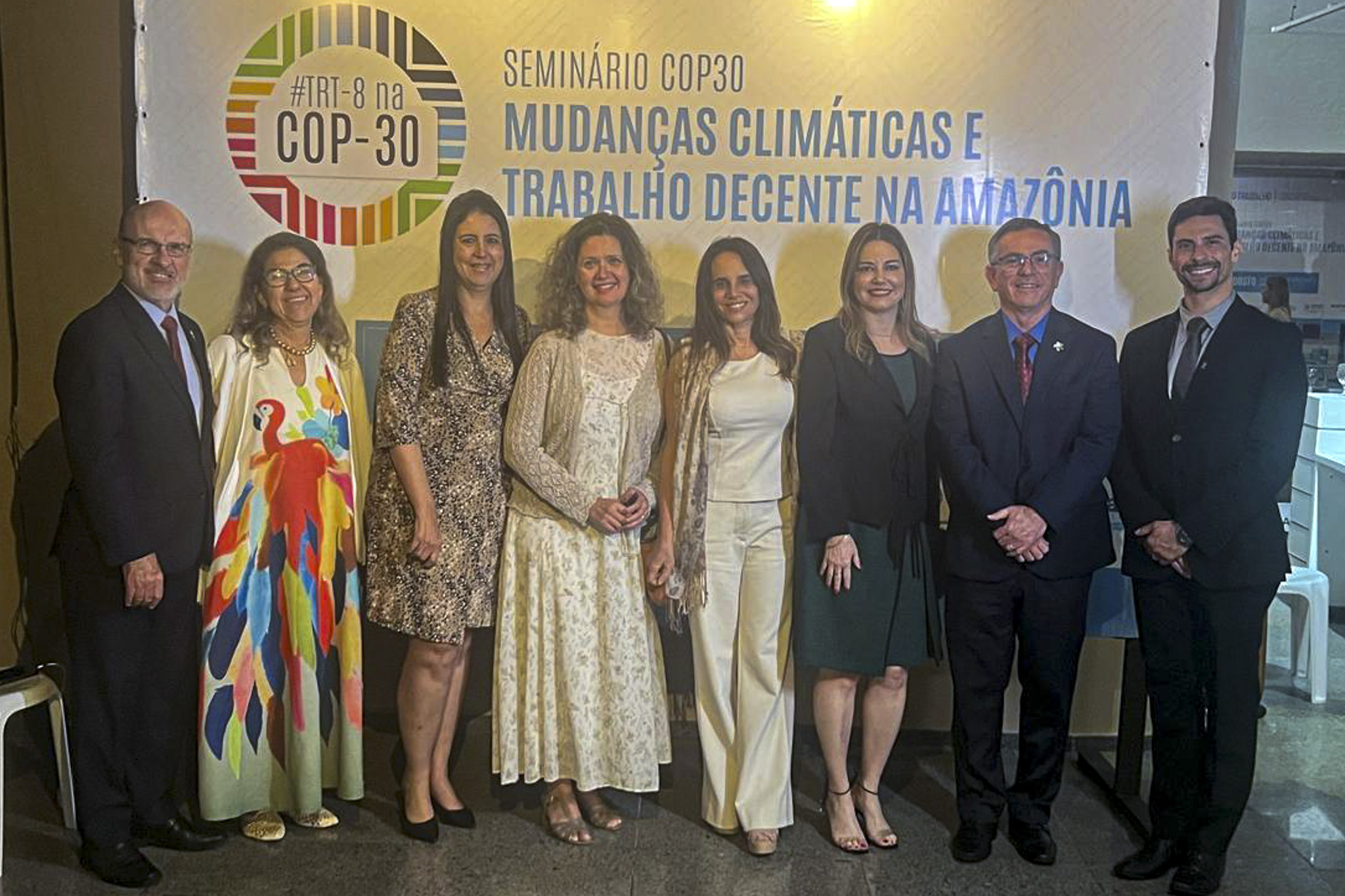 Leia mais sobre o artigo Coordenadores de comitês temáticos do TRT-15 participam em Belém do COP 30 “Mudanças Climáticas e Trabalho Decente na Amazônia”