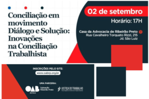 Leia mais sobre o artigo Cejusc e OAB de Ribeirão Preto promovem segunda edição do projeto Conciliação em Movimento