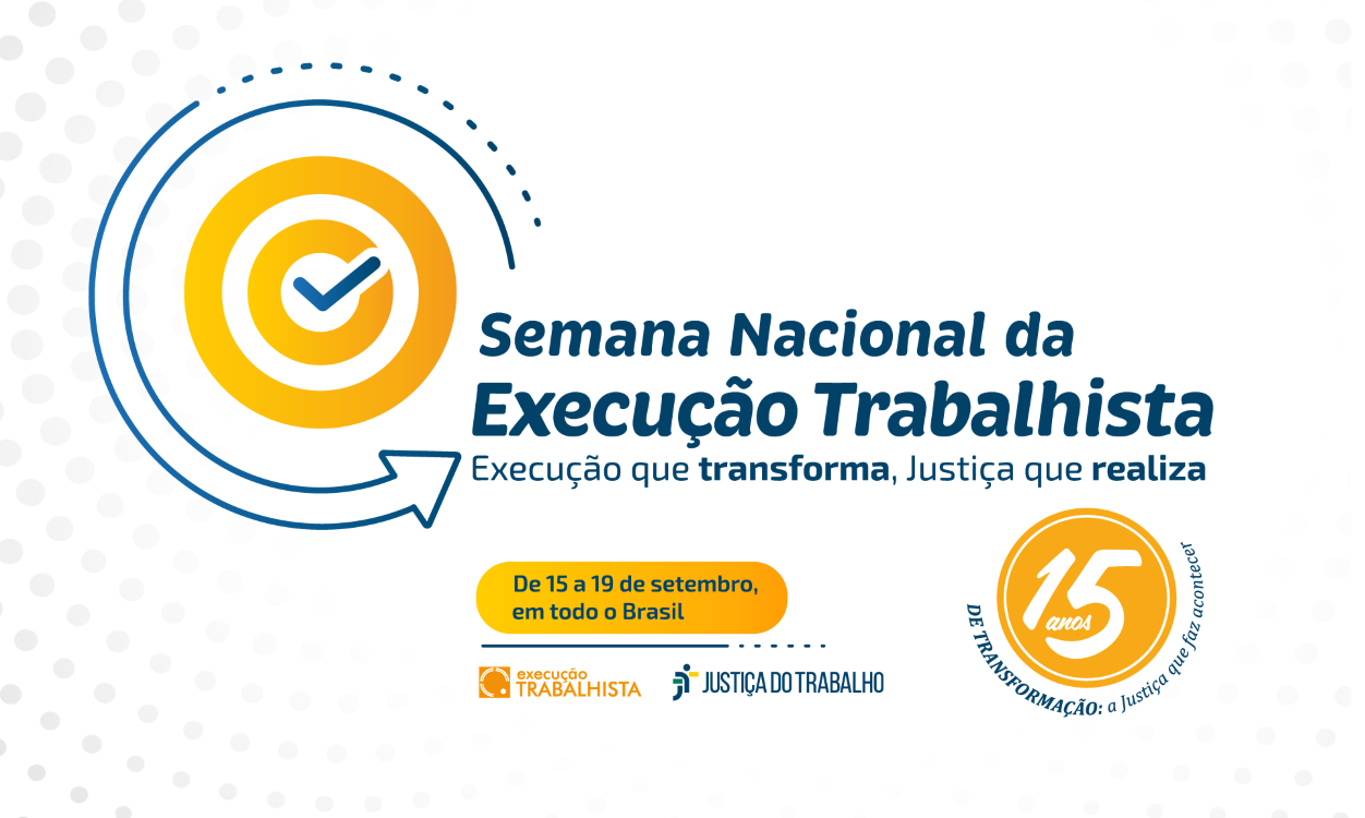 No momento você está vendo Semana Nacional da Execução Trabalhista acontece entre os dias 15 e 19 deste mês com audiências, leilões e pesquisa patrimonial no TRT-15