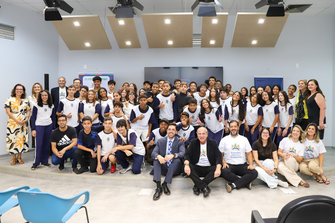 No momento você está vendo Culminância TJC: evento com alunos da rede pública debate importância do trabalho e sustentabilidade