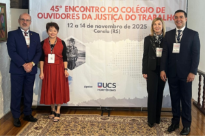 Leia mais sobre o artigo TRT-15 participa da 45ª Reunião do Coleouv, marcada por debates, palestras e oficina de linguagem simples