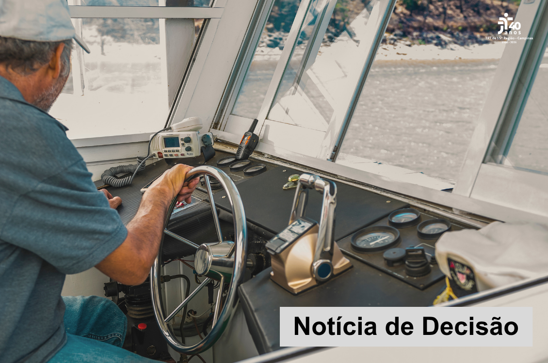 No momento você está vendo Marinheiro de lancha é indenizado por acidente de trabalho