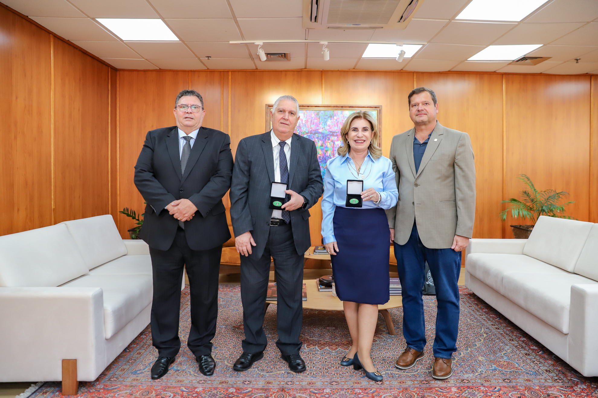 No momento você está vendo TRT-15 recebe representantes do Círculo Militar de Campinas