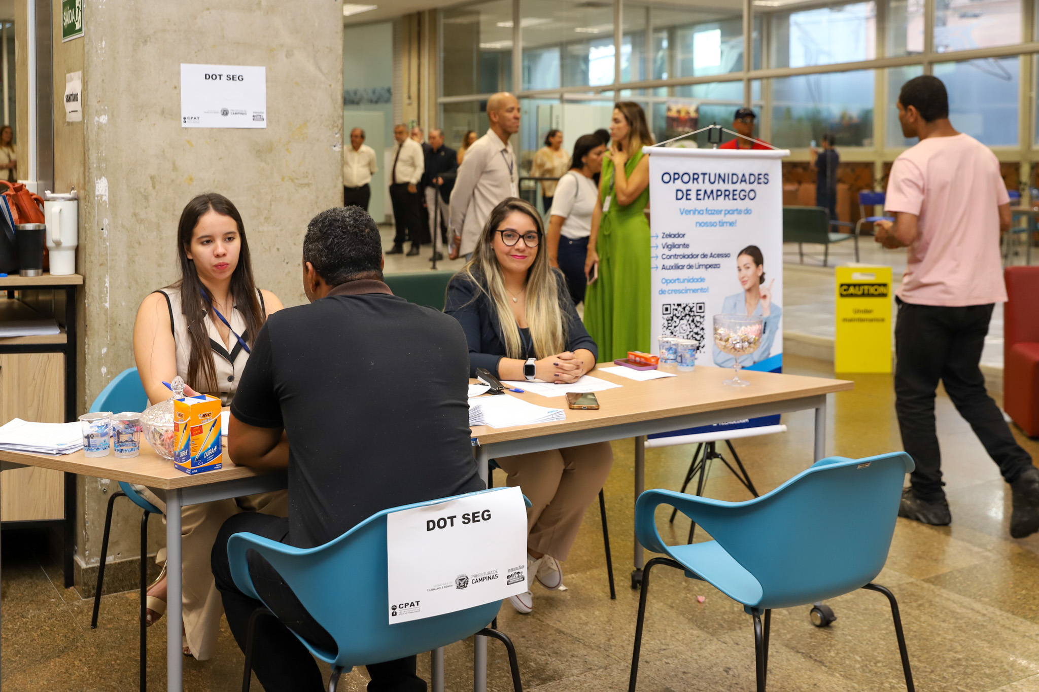 No momento você está vendo Parceria inédita: TRT-15 e Prefeitura de Campinas realizam 7º Feirão de Empregos com mais de 600 candidatos entrevistados