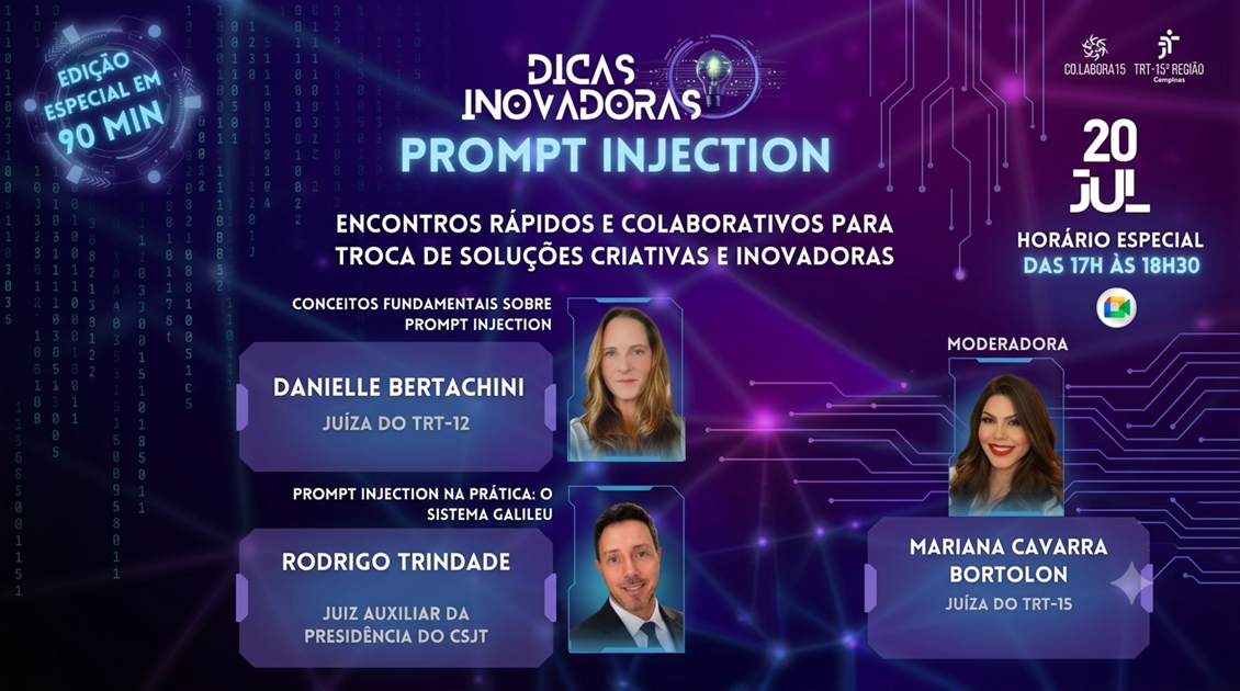 No momento você está vendo “Dicas Inovadoras em 90 Minutos” aborda Prompt Injection e segurança no uso da Inteligência Artificial