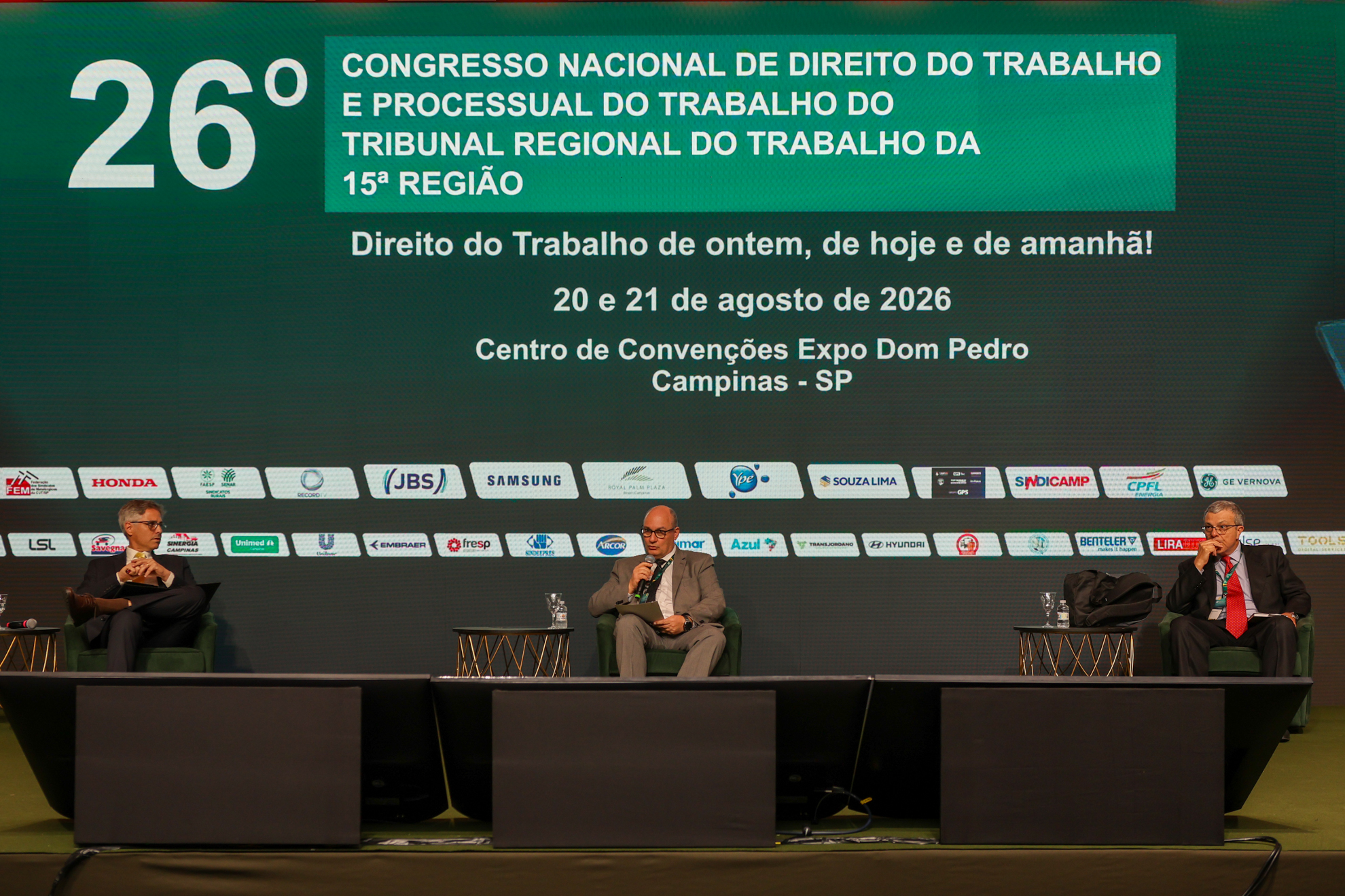 No momento você está vendo Admissibilidade do recurso de revista é tema do segundo painel do 26º Congresso do TRT-15